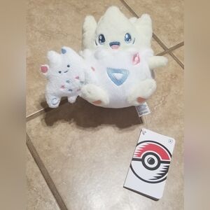 Pokemon Center Little Daydream Togepi & Togekiss Plush
